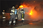 Prio 2 Brand Wegvervoer Caravan Jan Binneswei Oudwoude